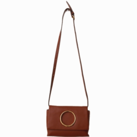 Vince Camuto Handbags - Vince Camuto Brown Leather Kimi Bag